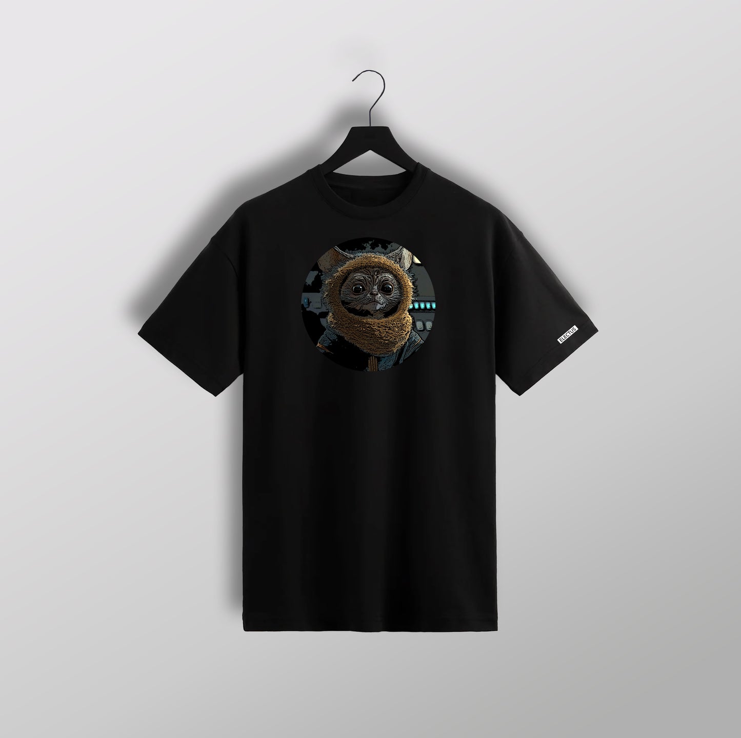 Electus Space-Kittie Athletic T-shirt