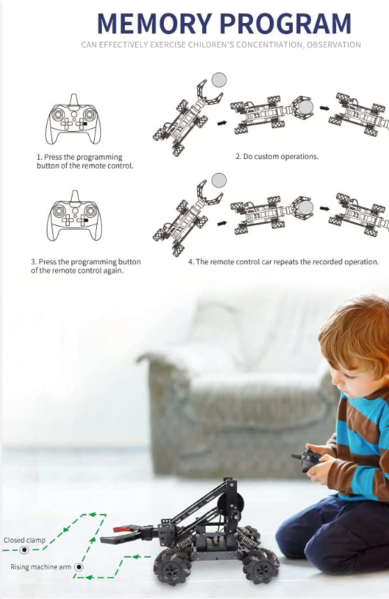 INCREDIKIT Smart Robot Arm. A DIY Science and STEM Kit, perfect for ages 8+