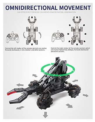 INCREDIKIT Smart Robot Arm.  A DIY Science and STEM Kit, perfect for ages 8+